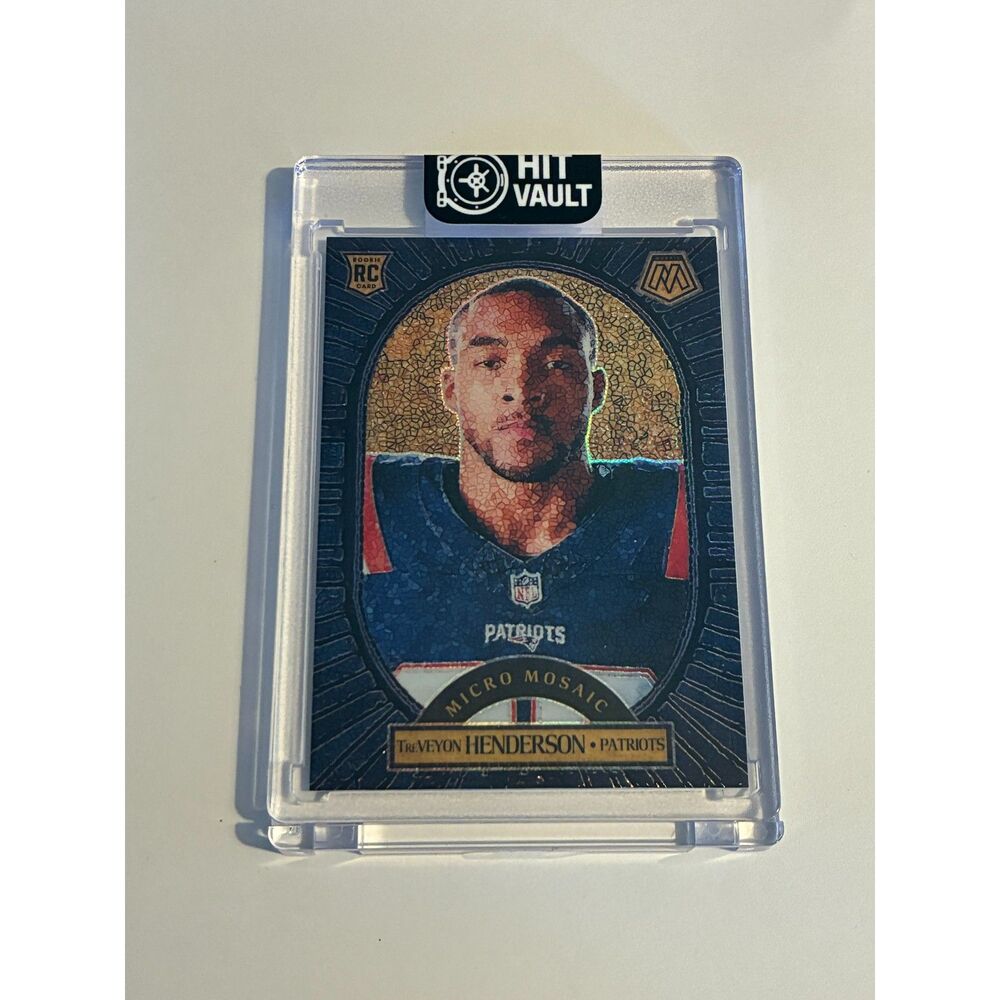 2025 Mosaic TreVeyon Henderson Micro Mosaic RC SSP Case Hit #8